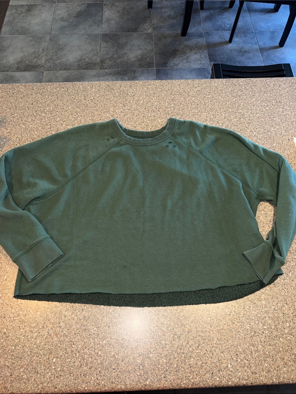 Aerie oversized cropped sweatshirt